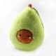 45cm/18'' Kawaii Avocado Plush Toy, Fruit Plant Cartoon Pillow Toys For Child, Soft Food Avocado Stuffed Doll For Kids Girls Xmas Gift