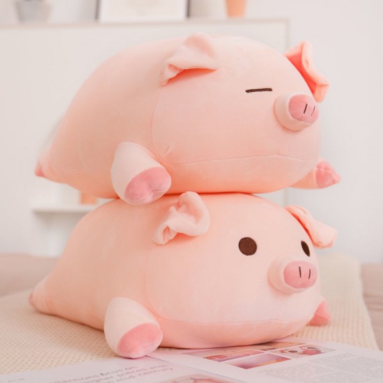 Piggy Doll Cute Plush Toy Piglet Doll Hugging Doll Pillow Birthday Gift