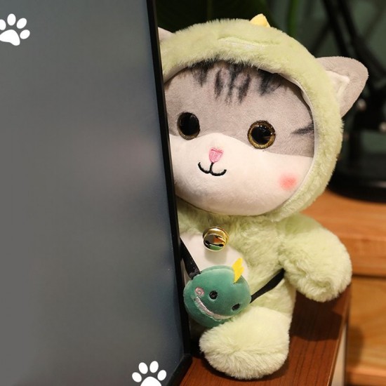 Cute Kitten Doll Plush Toy Cushion Pillow Doll Gift