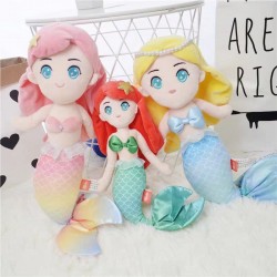 Mermaid Plush Toy, Cute Soft Doll Pillow, Children's Gift (31cm)