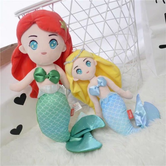 Mermaid Plush Toy, Cute Soft Doll Pillow, Children's Gift (31cm)