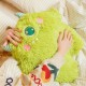 Little Monster Pillow Doll Cute Plush Toys  Soft Giant Squishy Plushie Comfortable Cartoon Hugging Pillow  Fluffy Surprise Monster Toy Gift For Kids (45cm)