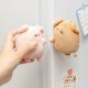 A Pair Of Piggy Plush Pendant Magnetic Suction Cute Doll Couple Key Chain Bag Decoration Valentine's Day Gift (7*9cm)