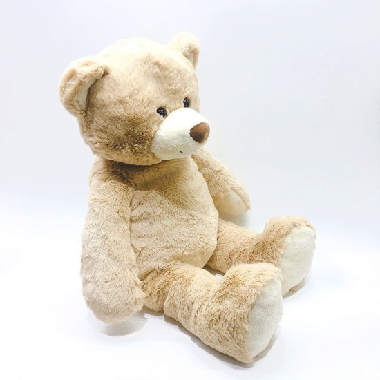 Cute Little Brown Bear Plush Toy Soft Pillow Doll Children's Birthday Gift 45cm