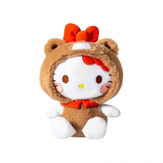 MINISO Famous Product Sanrio Cross-dressing Series Doll Cute And Cute Lomi Pacha Dog Melody Doll