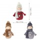 Set/3pcs, Christmas Supplies, Holiday Decor For Home, Small Wooden Doll Pendant