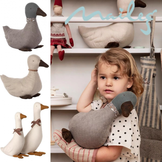 Baby Sleeping Doll Cute Duck Coaxing Sleeping Goose Comfort Doll Photo Decoration Props Toy