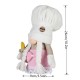 1pc, White Chef Hat Figure Doll