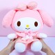 Sanrio Melati Doll High-end High-quality Uniform Series Valentine's Day Gift Plush Toy Pillow Melody Doll Home Decoration Ornament Birthday Gift For Girlfriend For Kids Graduation Gift