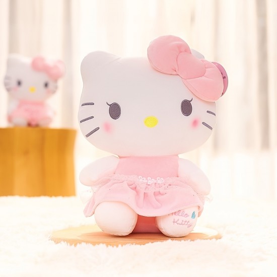 Sanrio Hello Kitty Stuffed Animal High-End And High Quality Stuffed Toys Plushier  Cartoon&Cute 11.8inch Hello Kitty Plush Dolls Birthday Gift For Girlfriend For Friends  Gift For Kids,Valentine