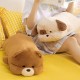 Puppy Bear Plush Long Doll Sofa Cushion Pillow Children Accompanying Gift 50*30*20cm